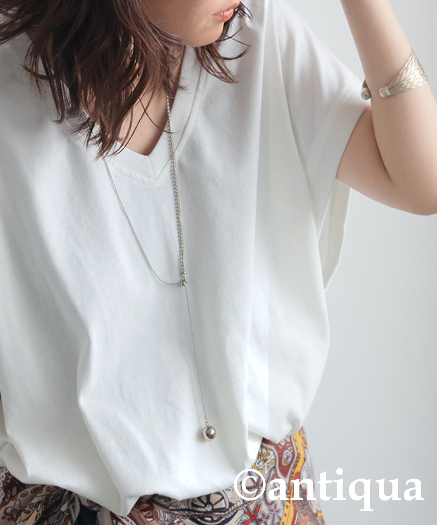 Ladies Basque Design T-Shirt