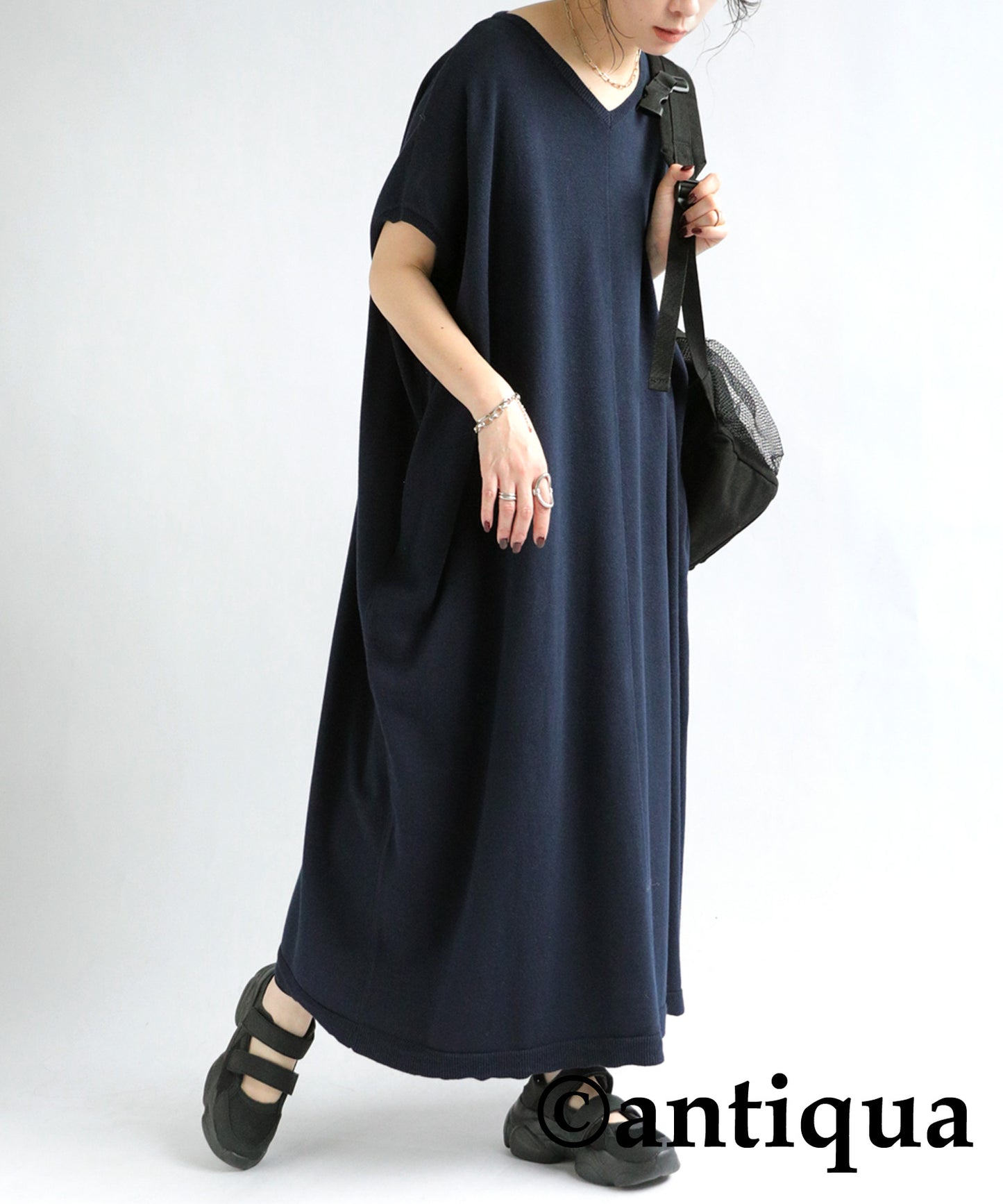 Dolman Knit Dress Ladies