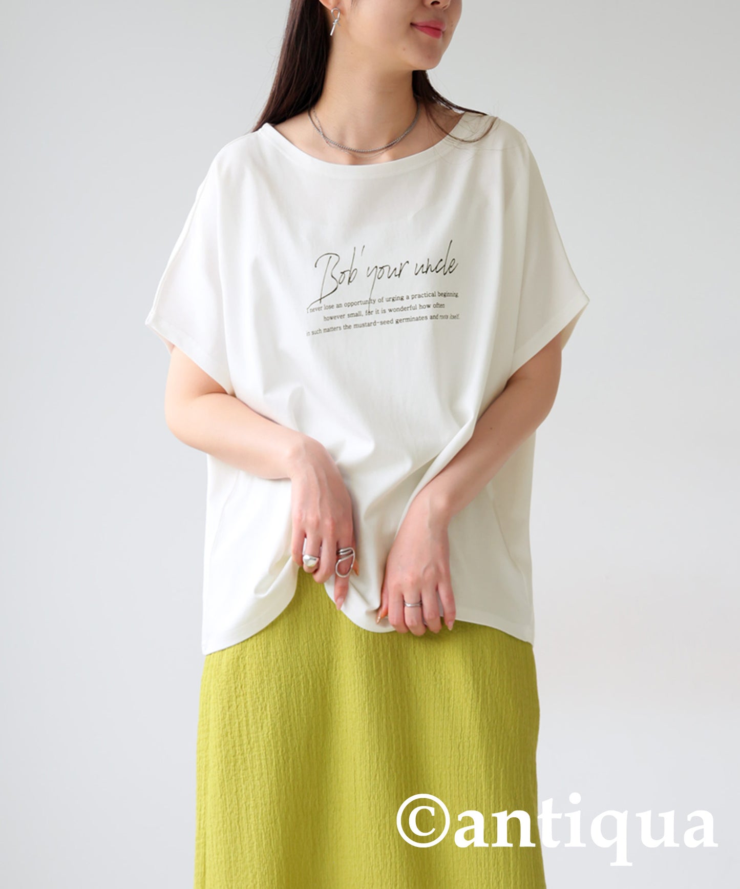 Dolman Print T-Shirt Ladies