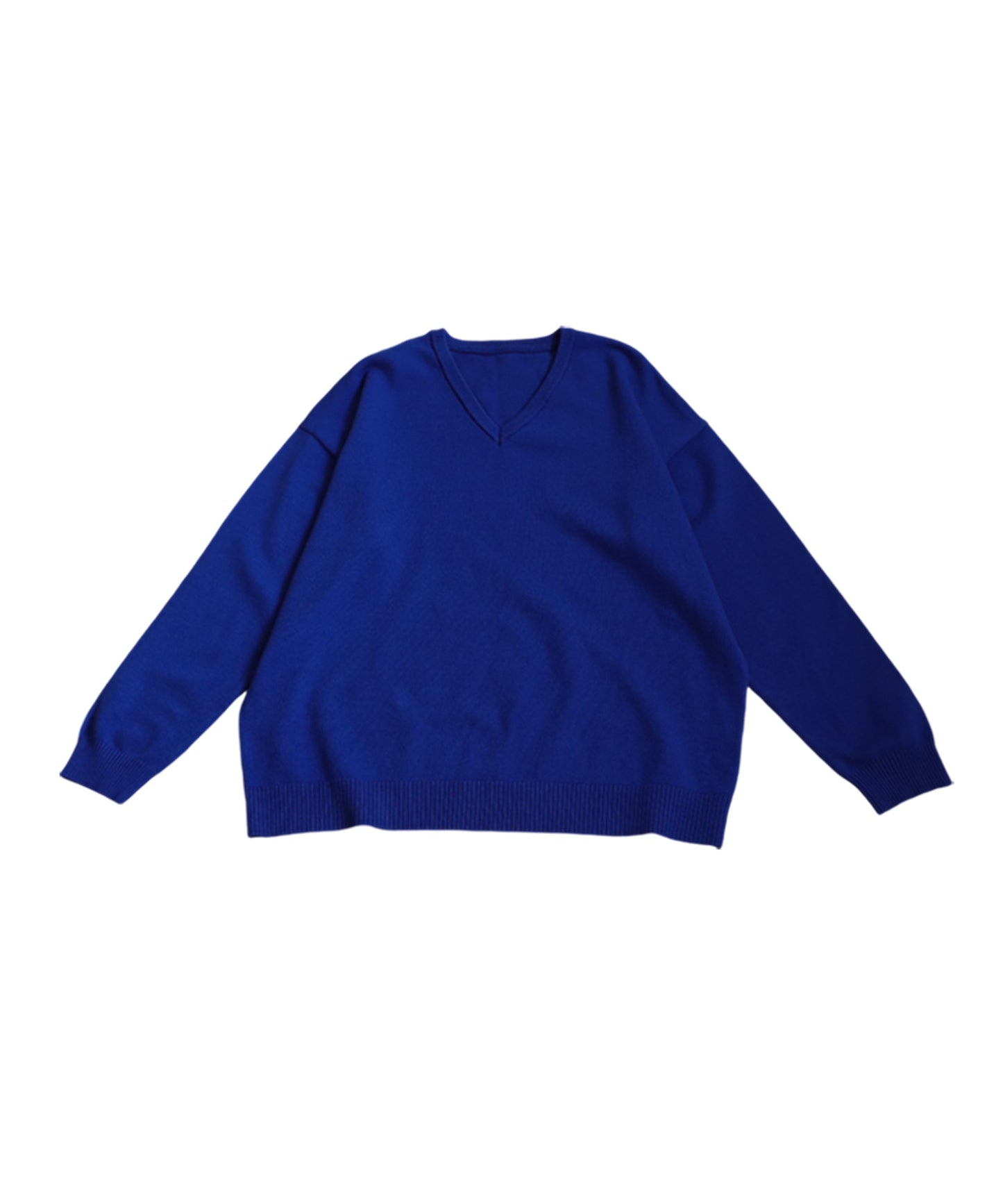 V-Neck Long Sleeve Knit Ladies