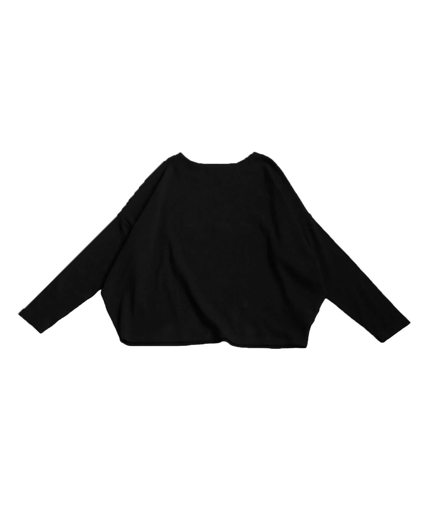 Cocoon Rib Tops Long Sleeve Ladies