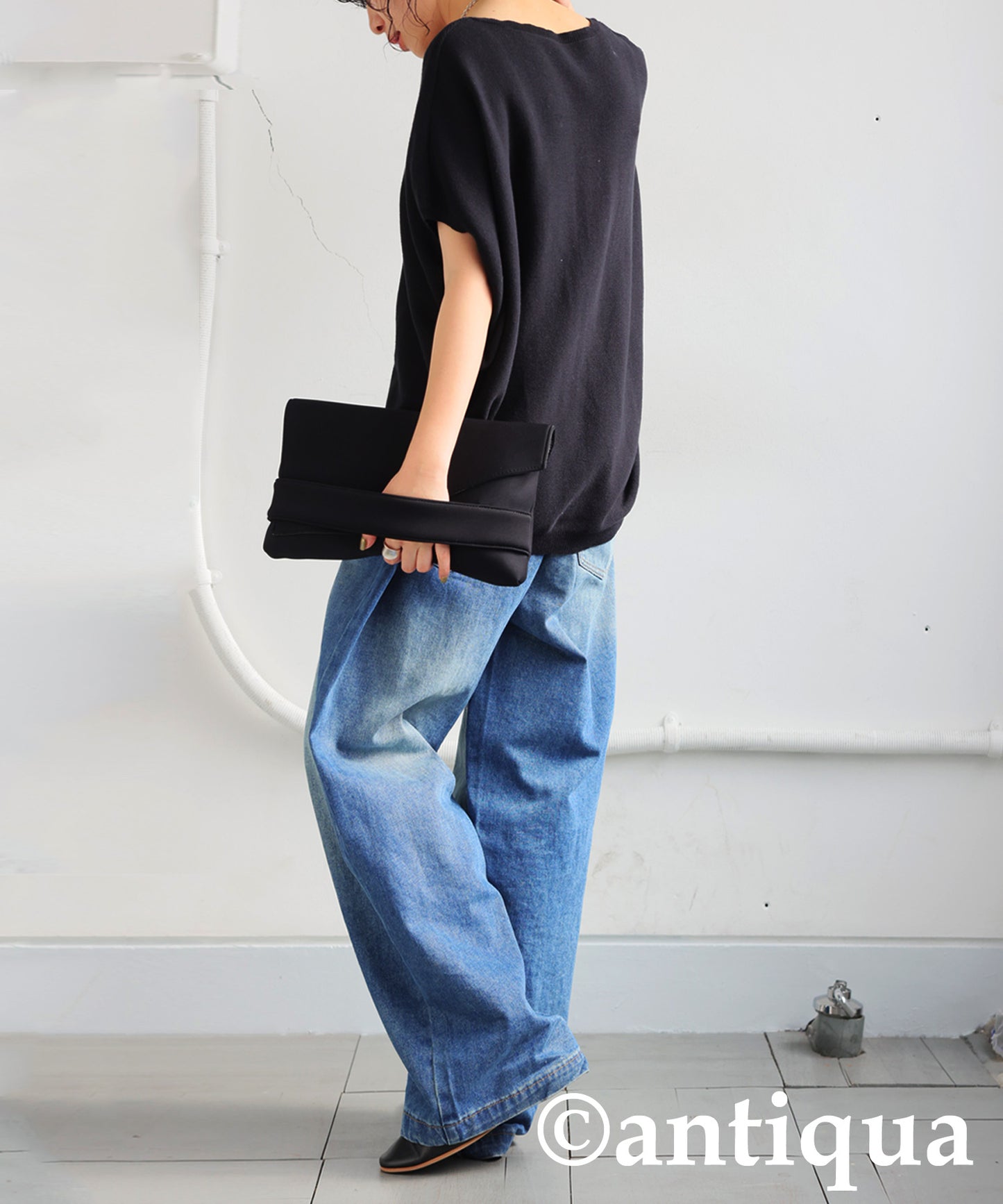 V-Neck Dolman Knit Ladies