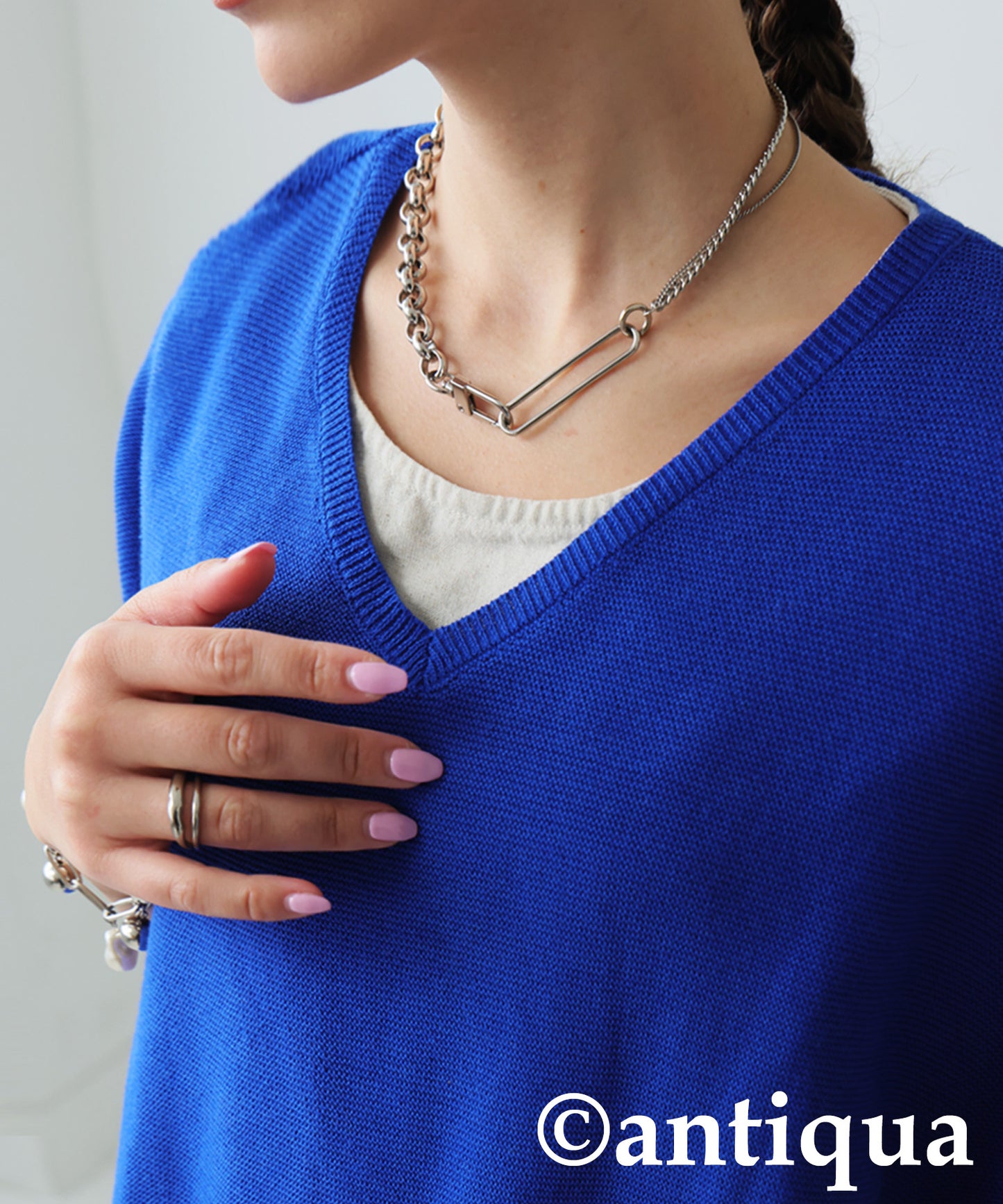 V-Neck Dolman Knit Ladies