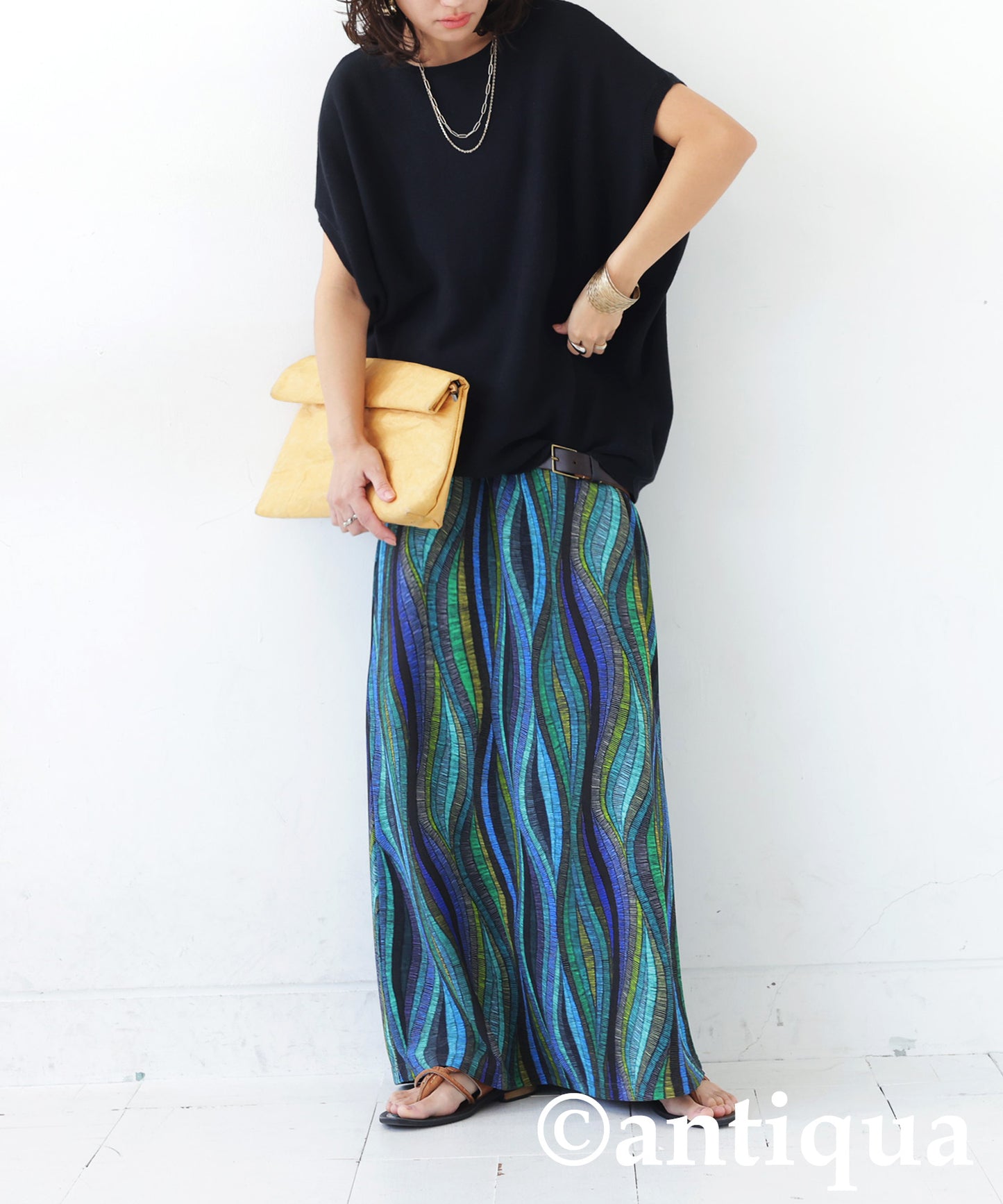 Dolman Boat-Neck Knit Ladies