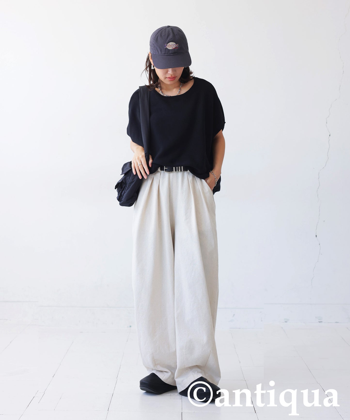 Dolman Boat-Neck Knit Ladies