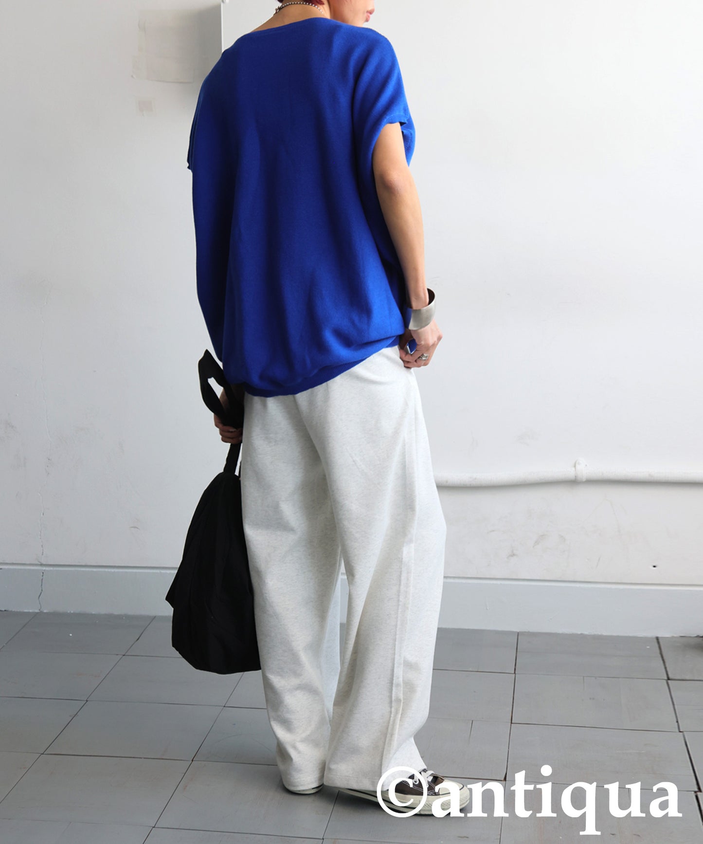 Dolman Boat-Neck Knit Ladies