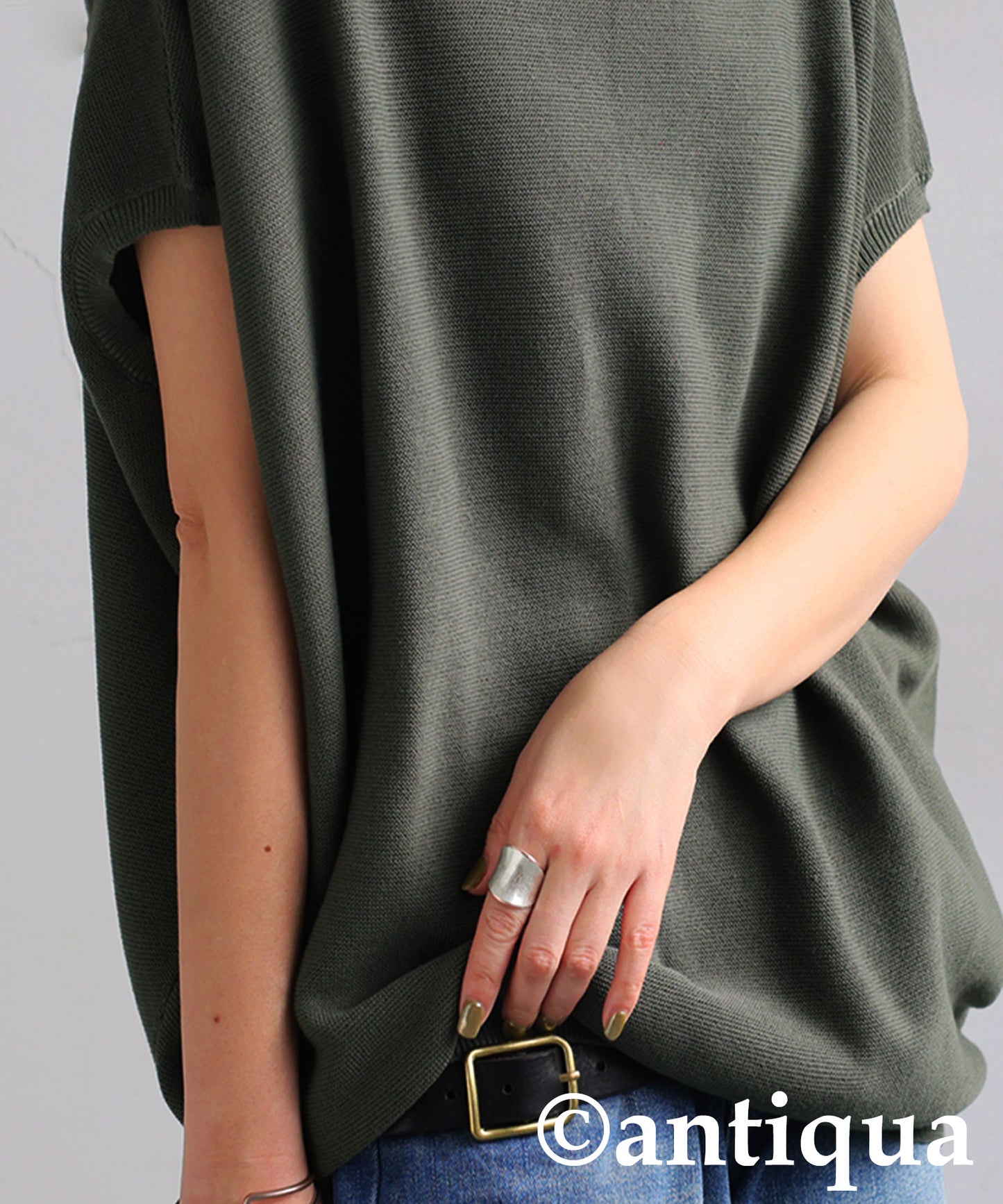 Dolman Boat-Neck Knit Ladies