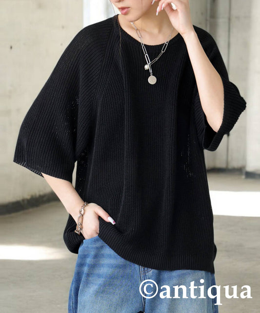 Summer Knit Tops Ladies