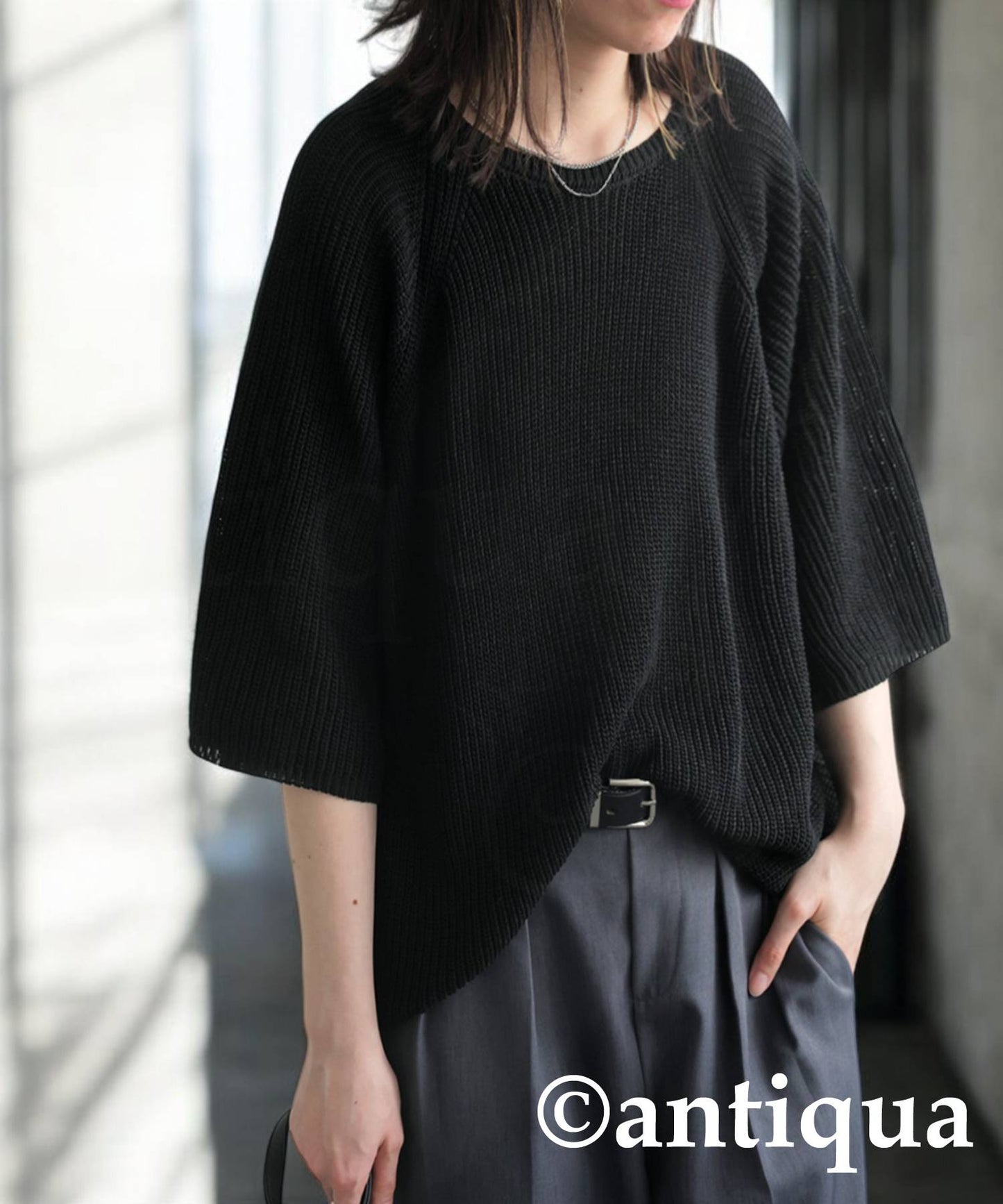 Summer Knit Tops Ladies