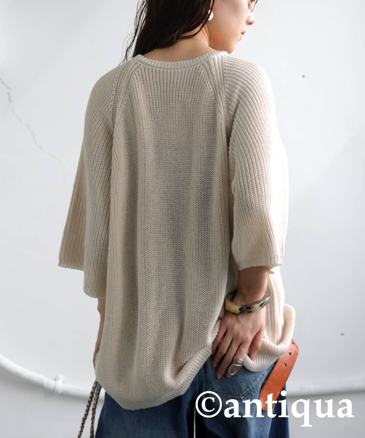 Summer Knit Tops Ladies