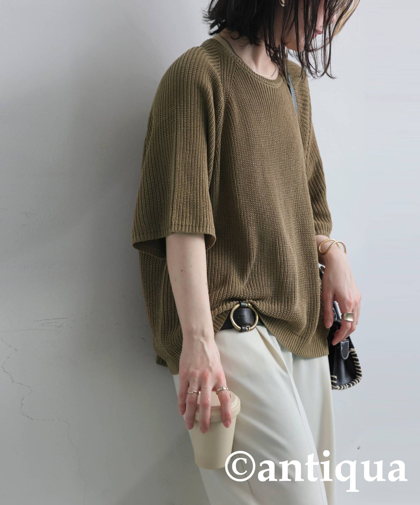 Summer Knit Tops Ladies