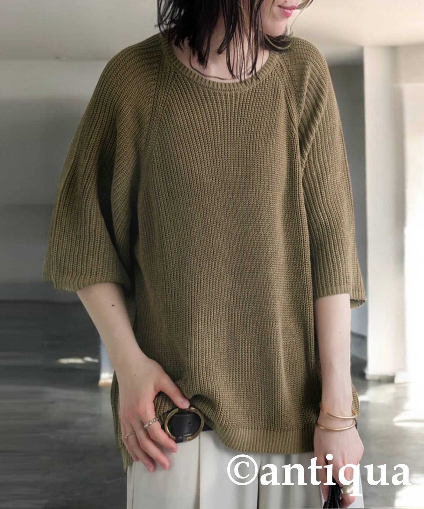 Summer Knit Tops Ladies