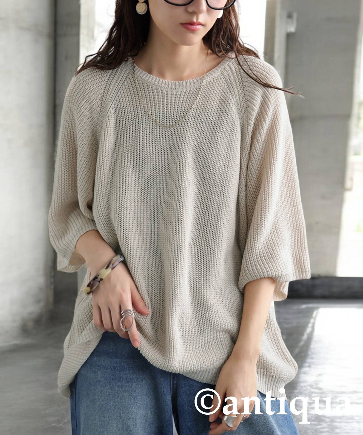 Summer Knit Tops Ladies