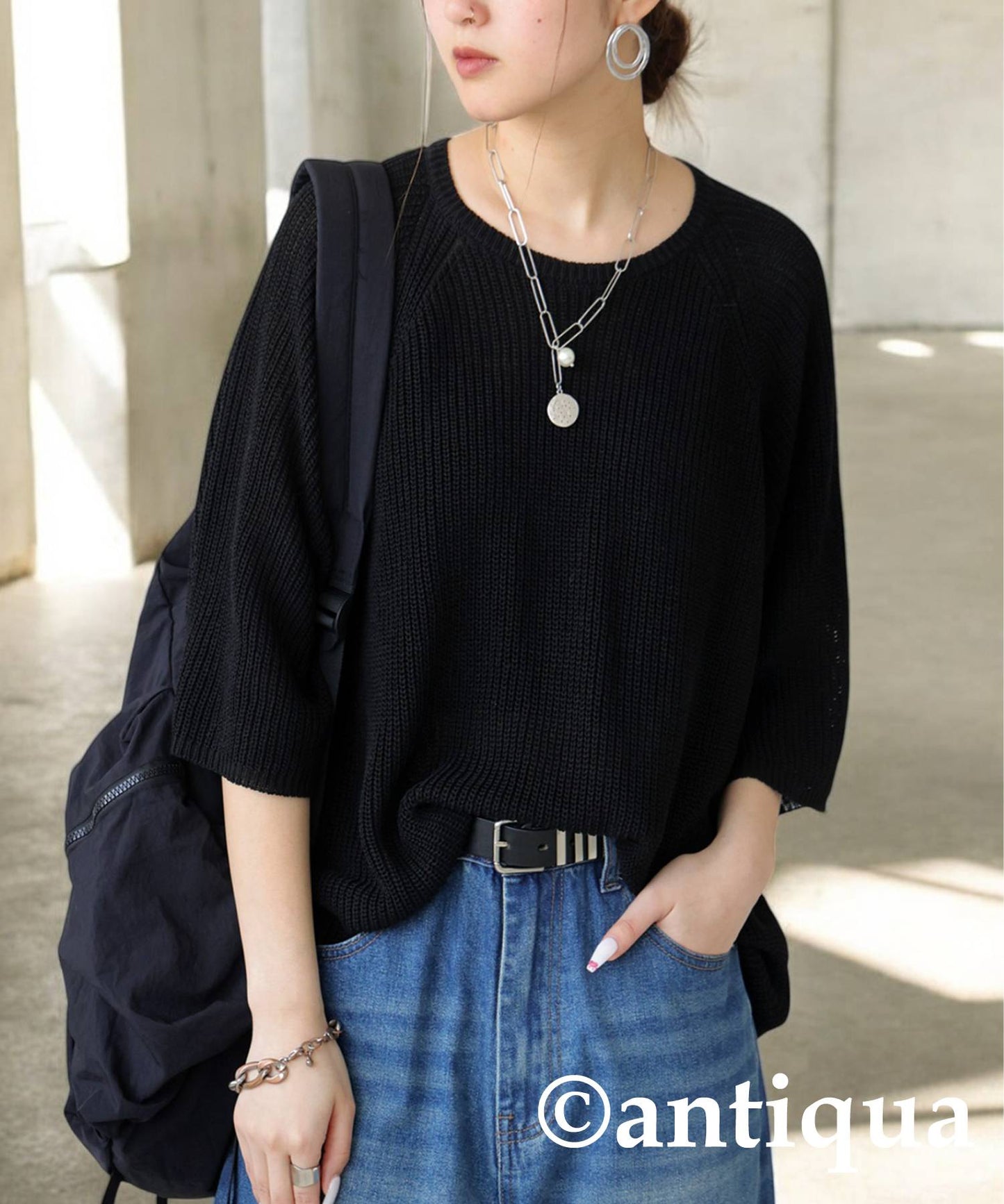 Summer Knit Tops Ladies