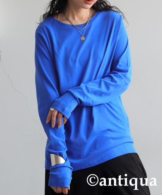 Ladies Slab Sheer Long T-Shirt