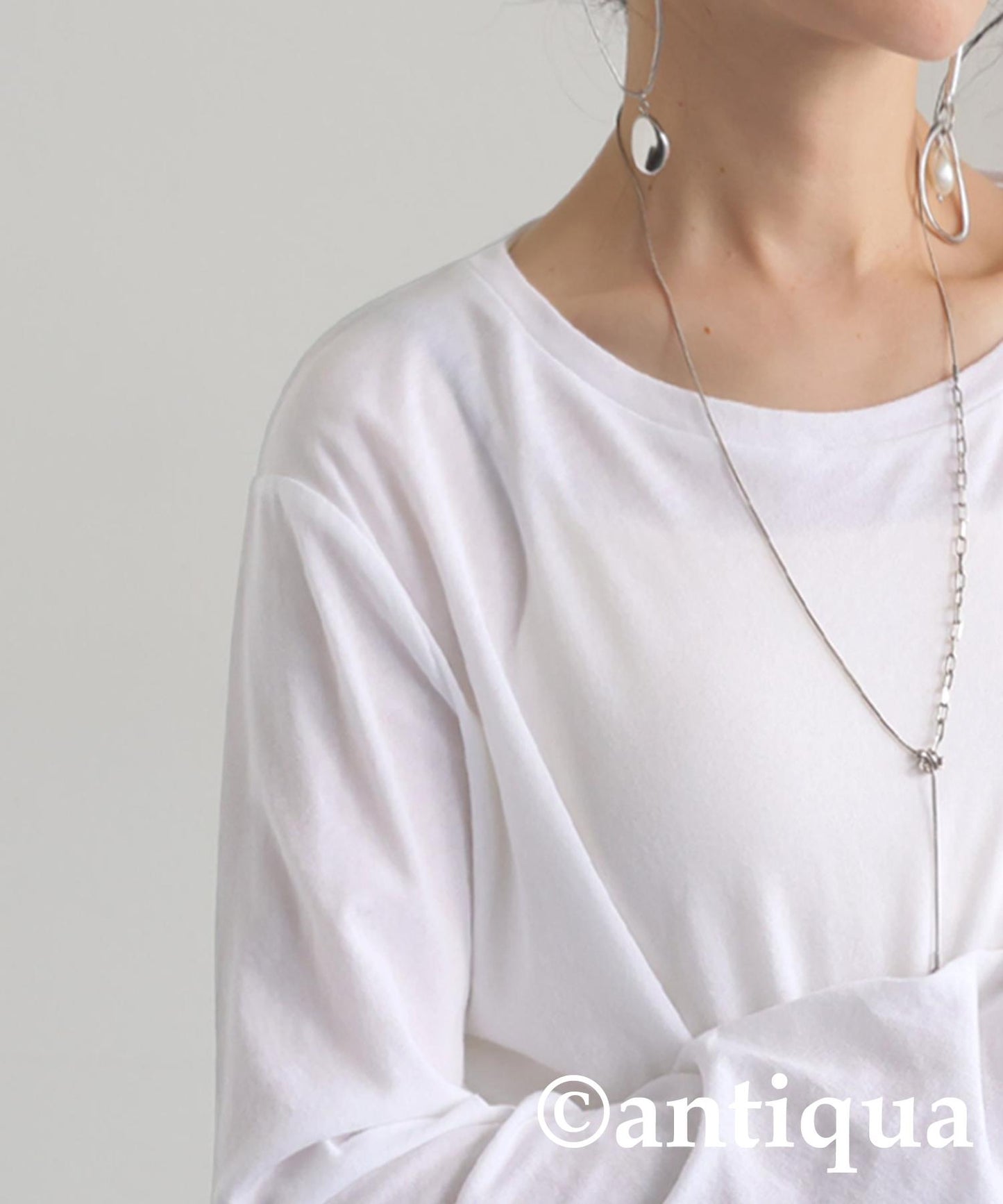 Ladies Slab Sheer Long T-Shirt