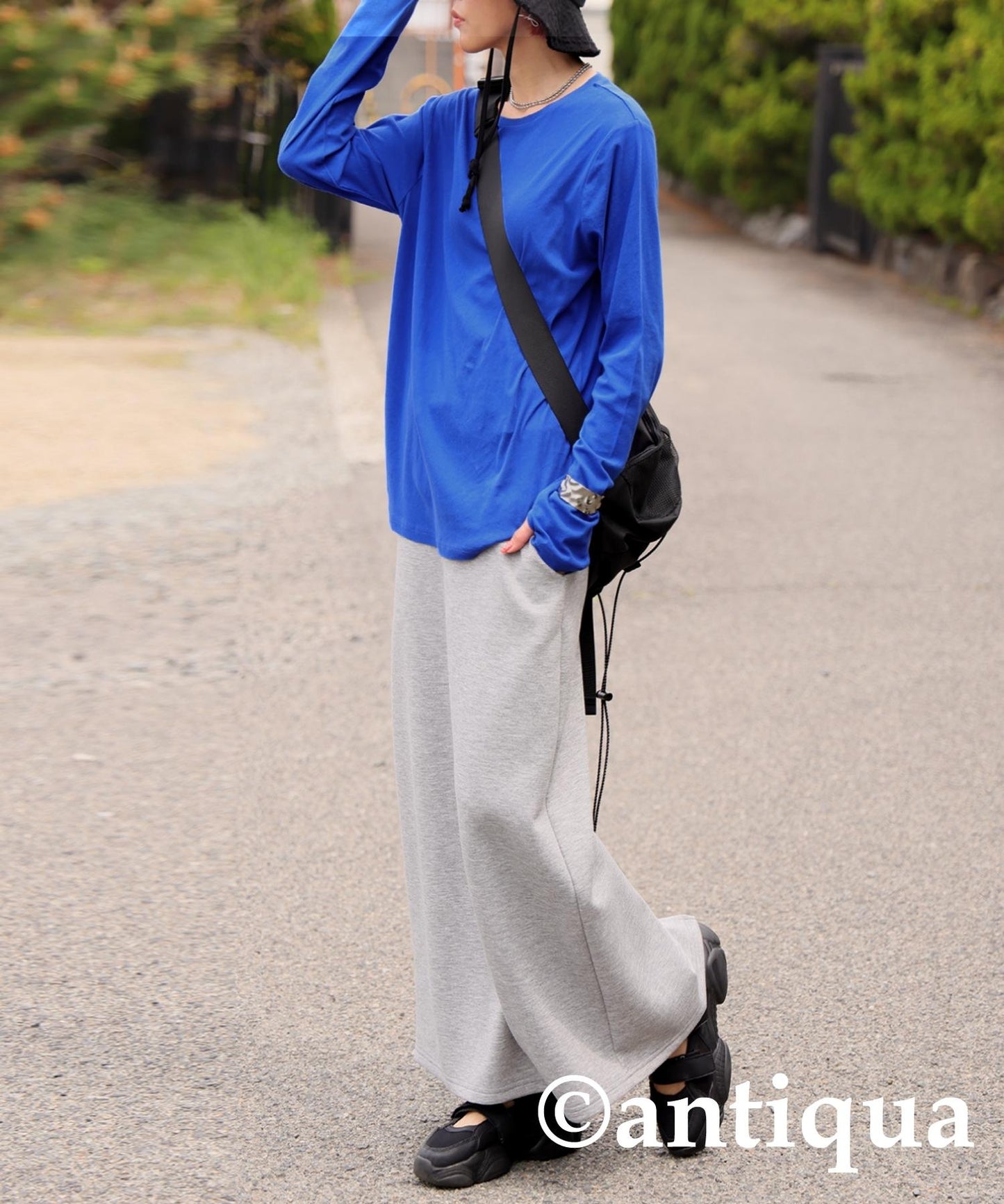 Ladies Slab Sheer Long T-Shirt