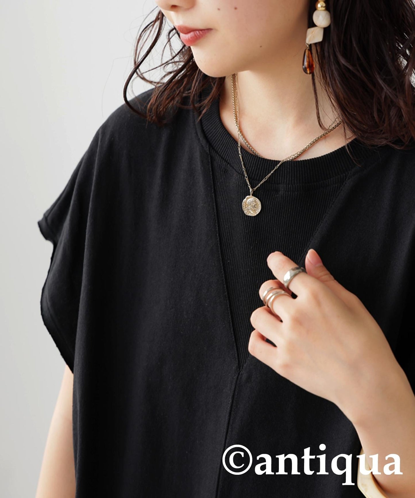 Ladies Gazette Cut-Out T-Shirt