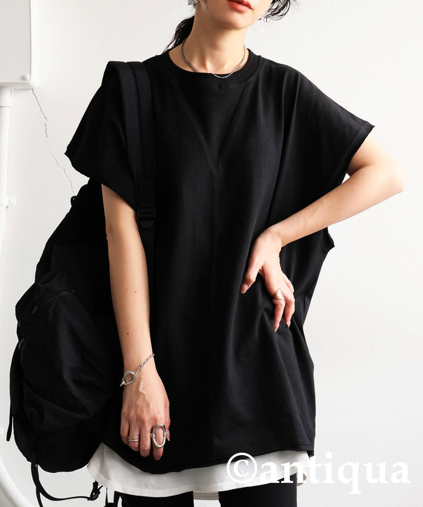 Ladies Gazette Cut-Out T-Shirt