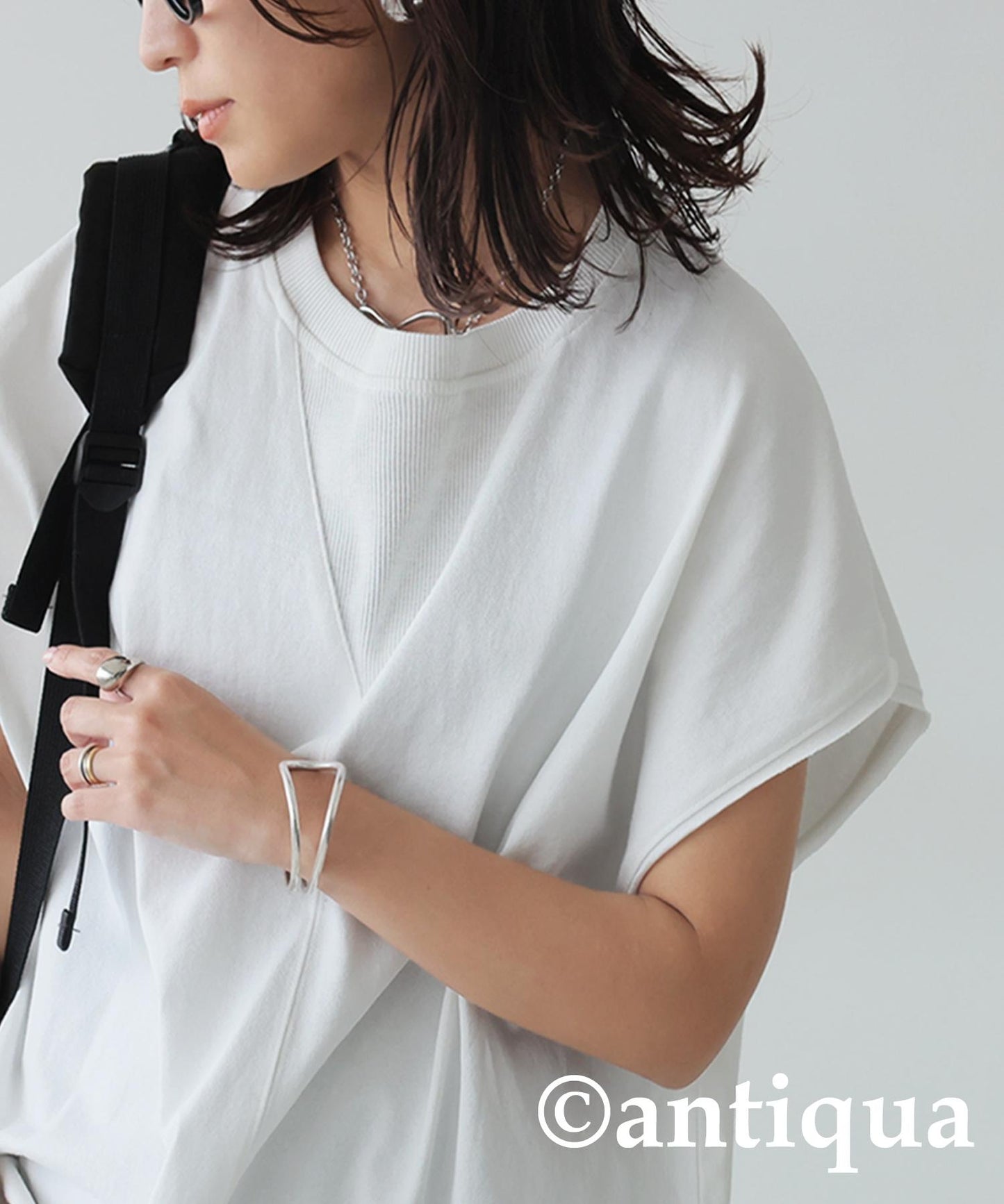 Ladies Gazette Cut-Out T-Shirt