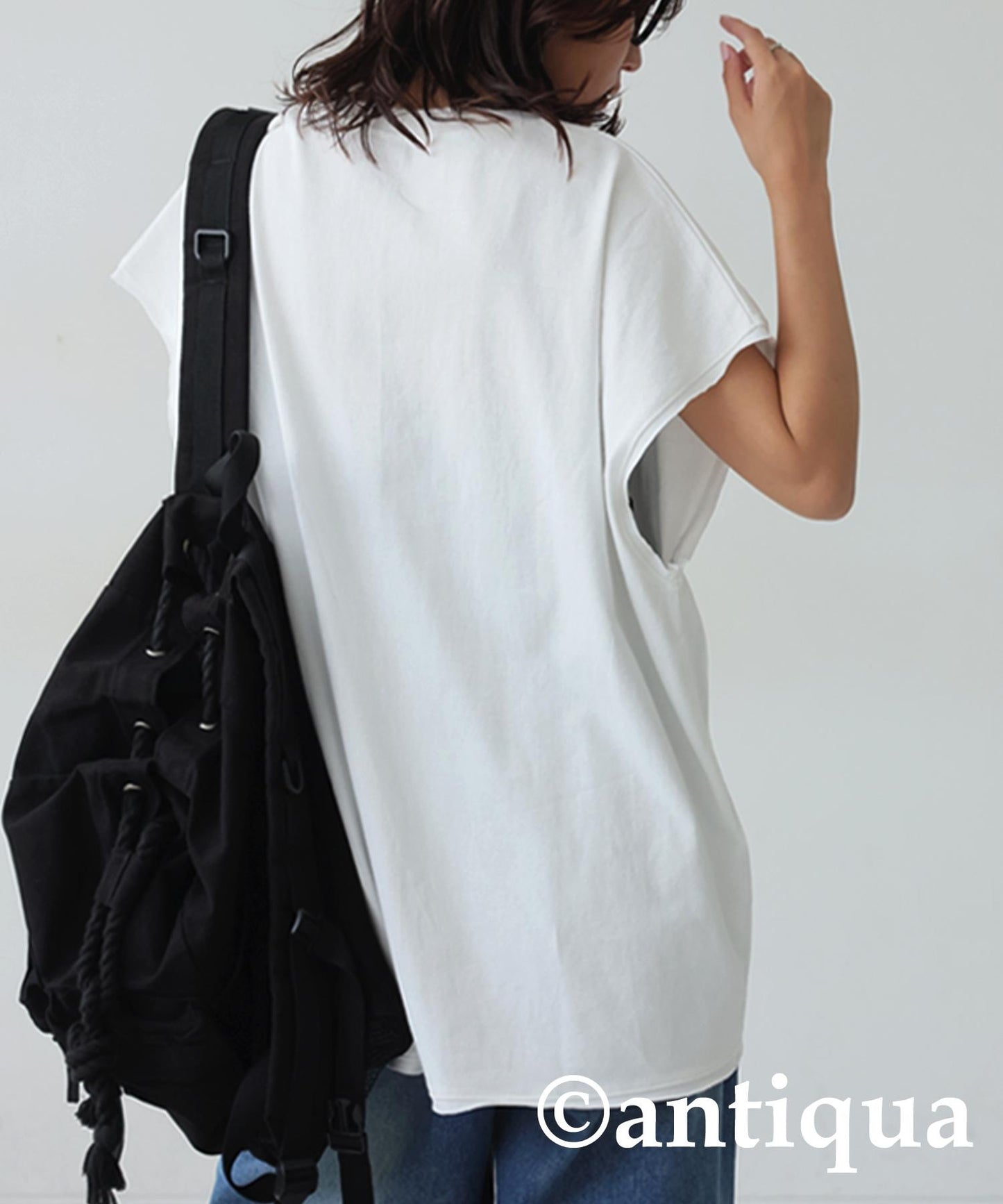 Ladies Gazette Cut-Out T-Shirt