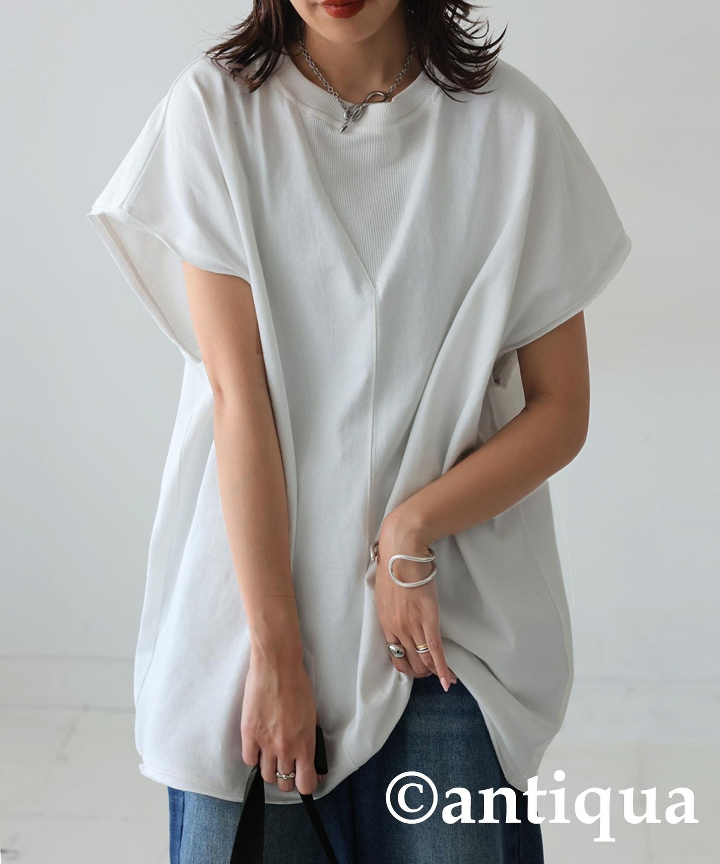 Ladies Gazette Cut-Out T-Shirt