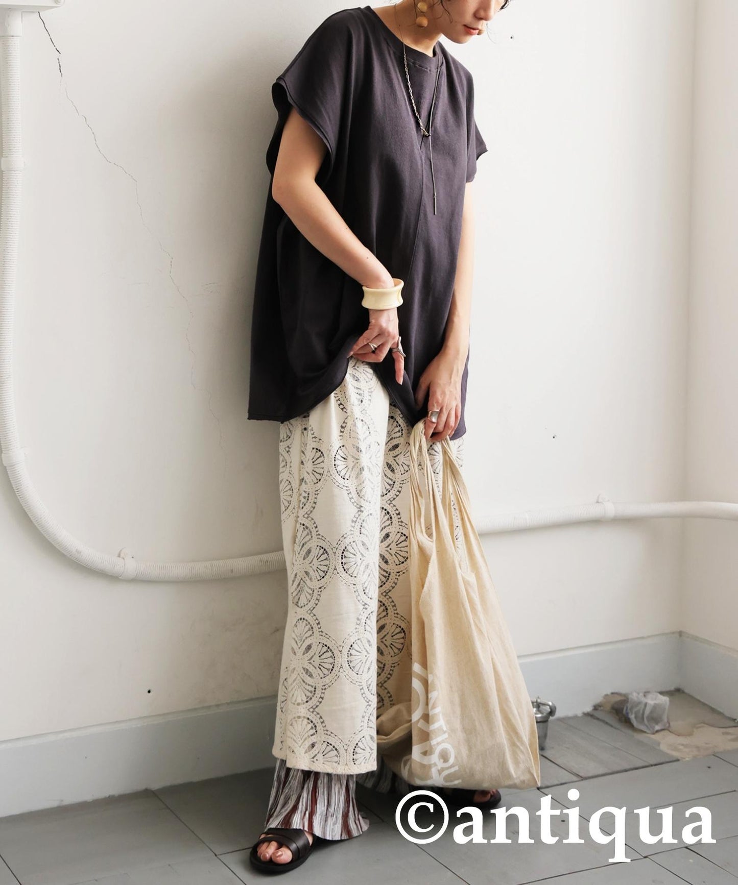 Ladies Gazette Cut-Out T-Shirt