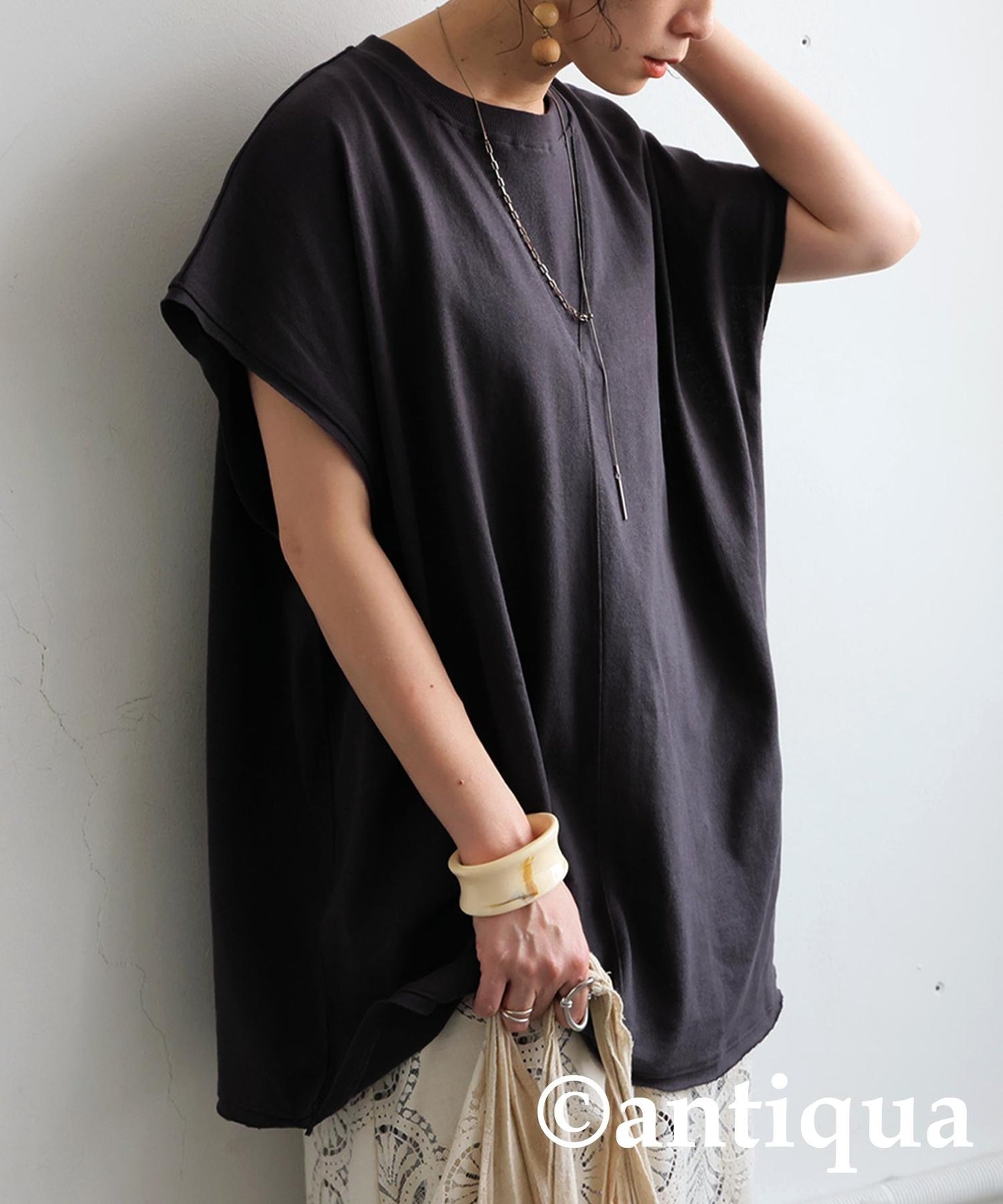 Ladies Gazette Cut-Out T-Shirt