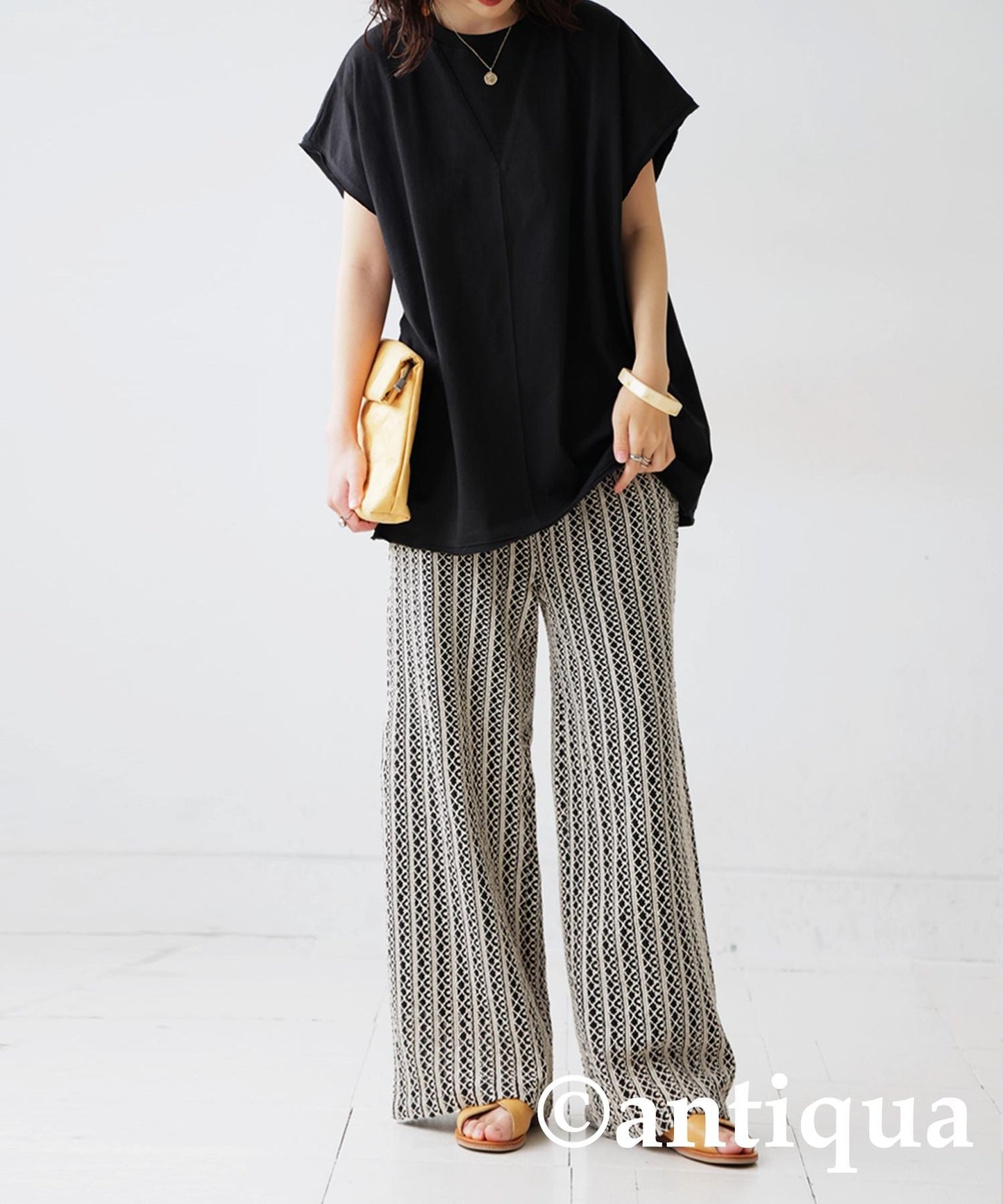 Ladies Gazette Cut-Out T-Shirt