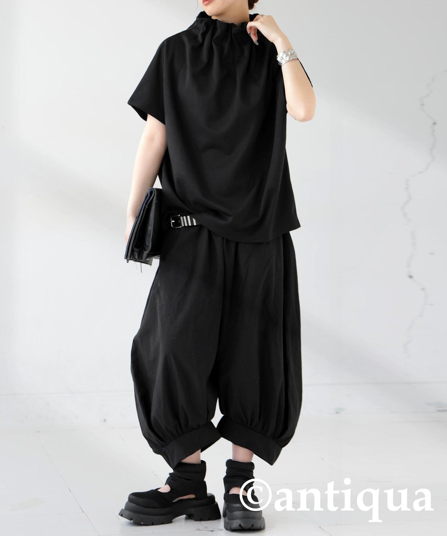 Ladies Cool-To-The-Touch Gathered Tops