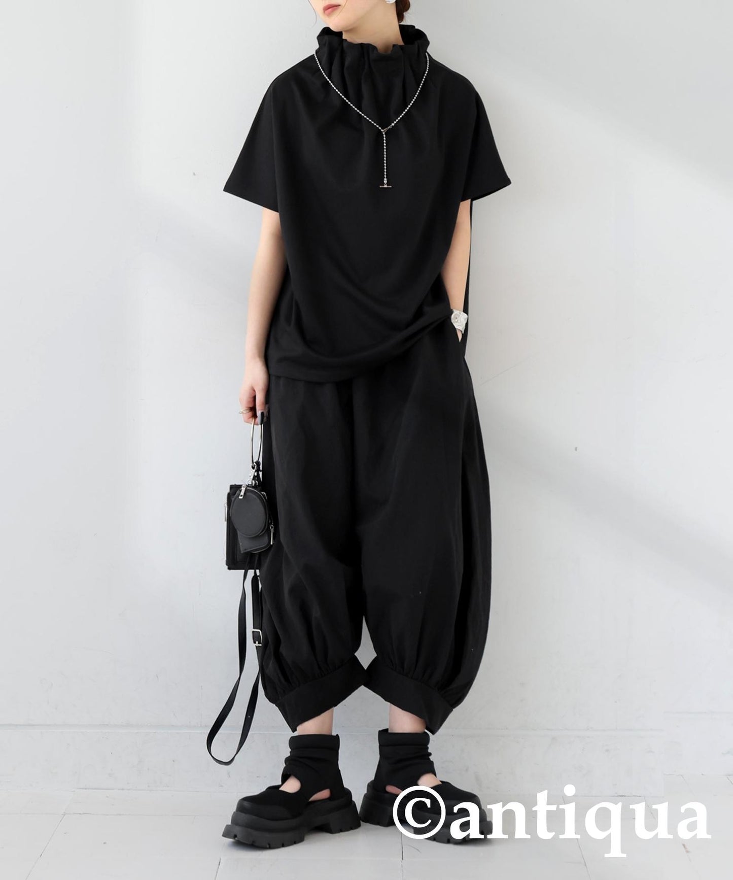 Ladies Cool-To-The-Touch Gathered Tops