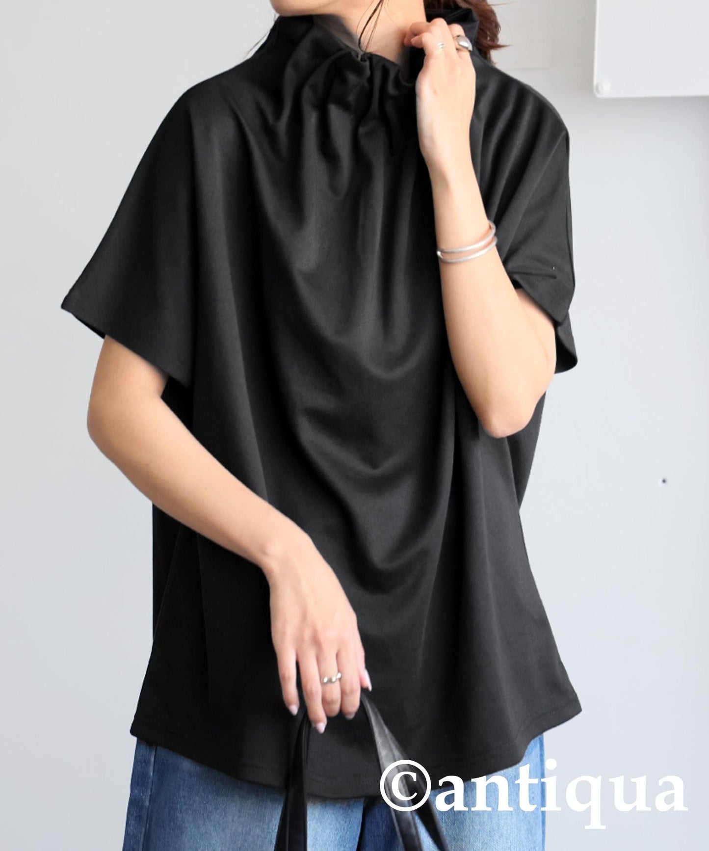 Ladies Cool-To-The-Touch Gathered Tops