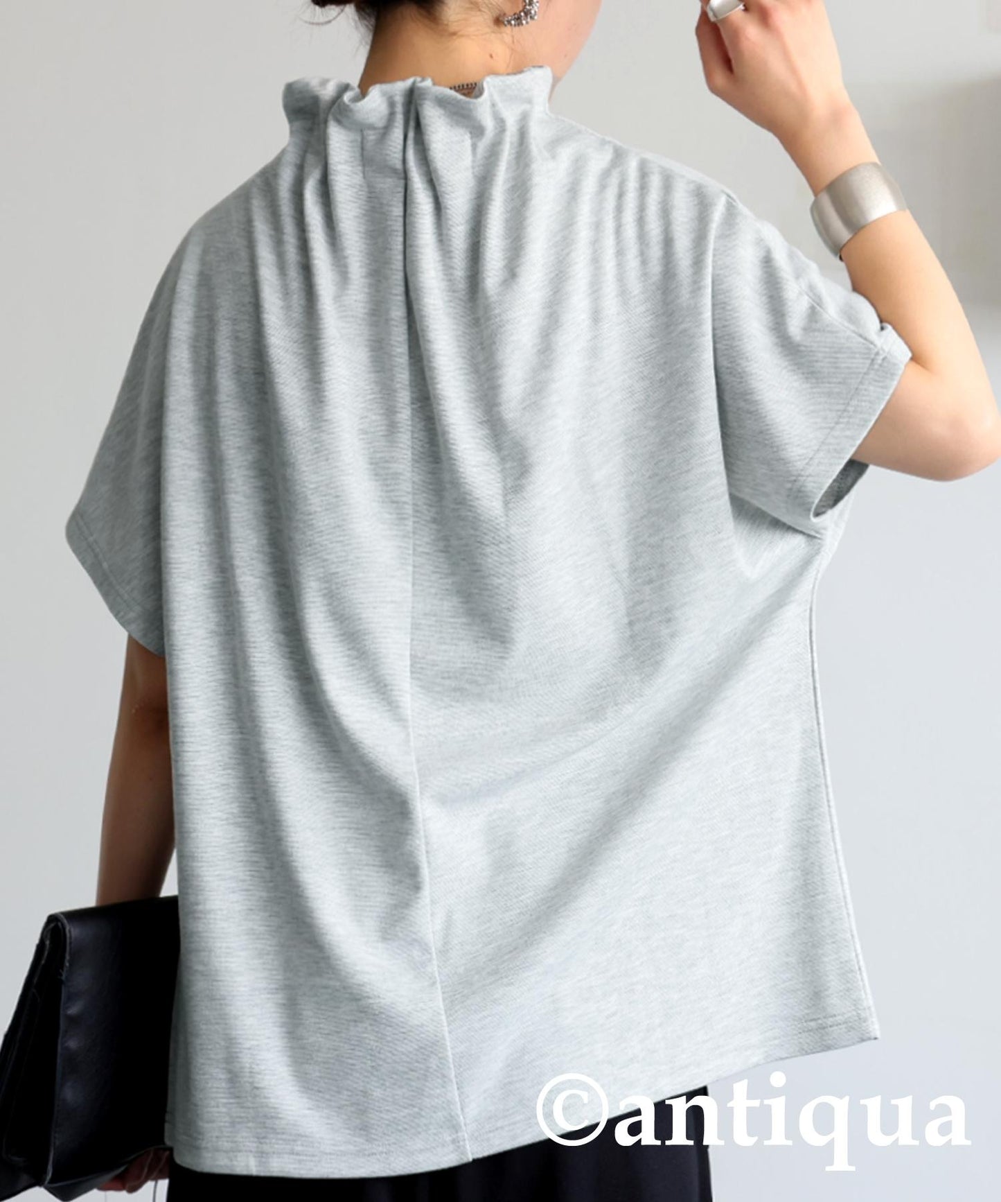 Ladies Cool-To-The-Touch Gathered Tops