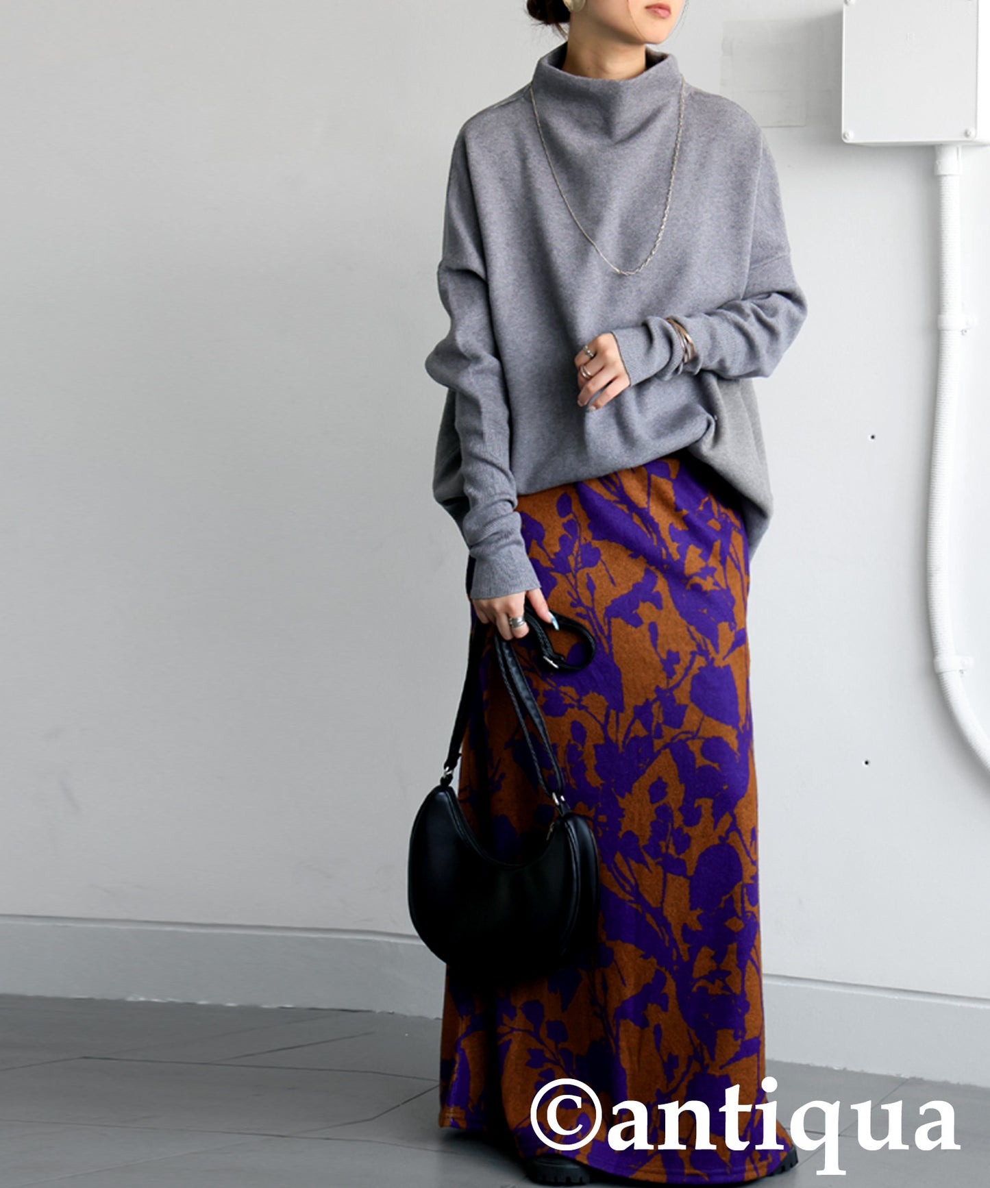 Bottleneck Knit Ladies