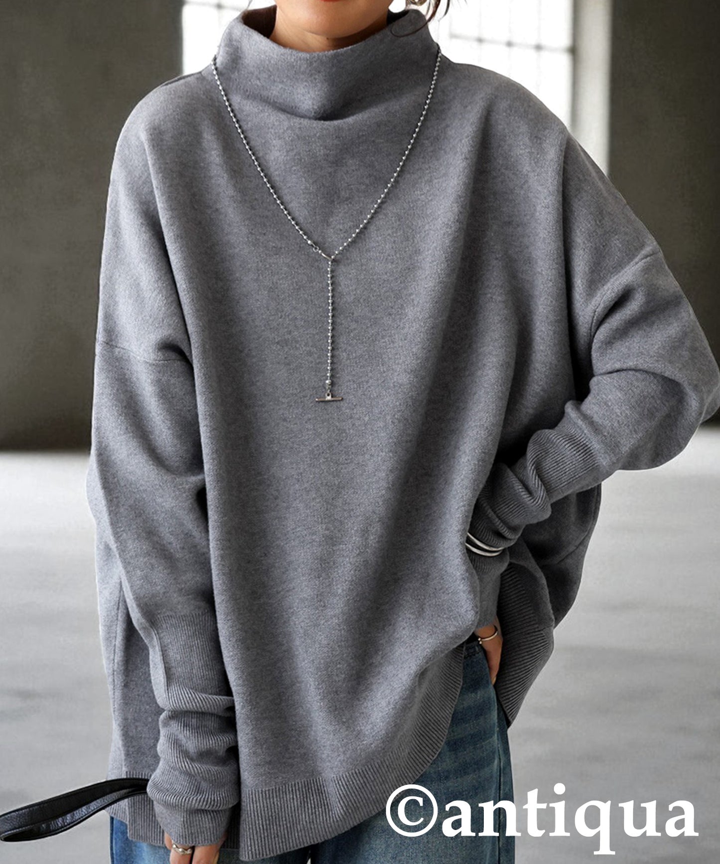 Bottleneck Knit Ladies