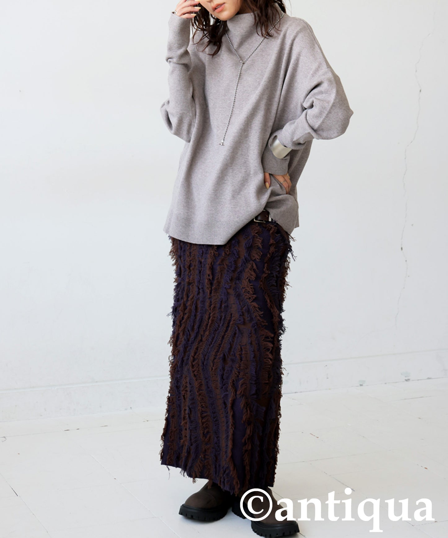 Bottleneck Knit Ladies