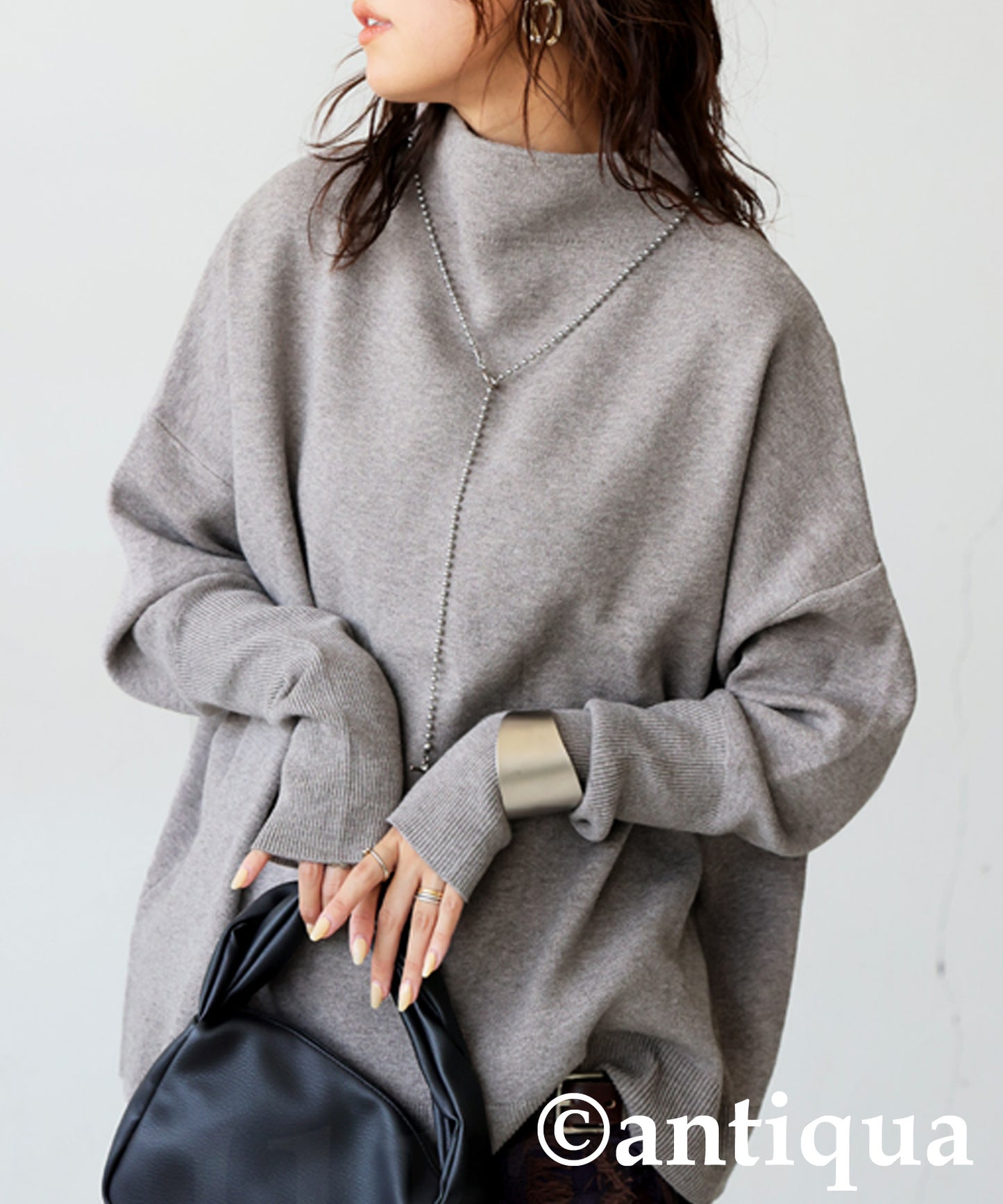 Bottleneck Knit Ladies