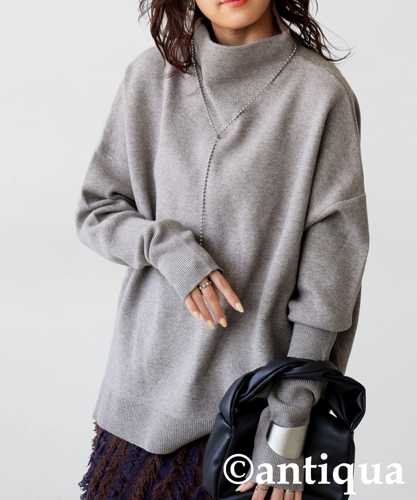 Bottleneck Knit Ladies