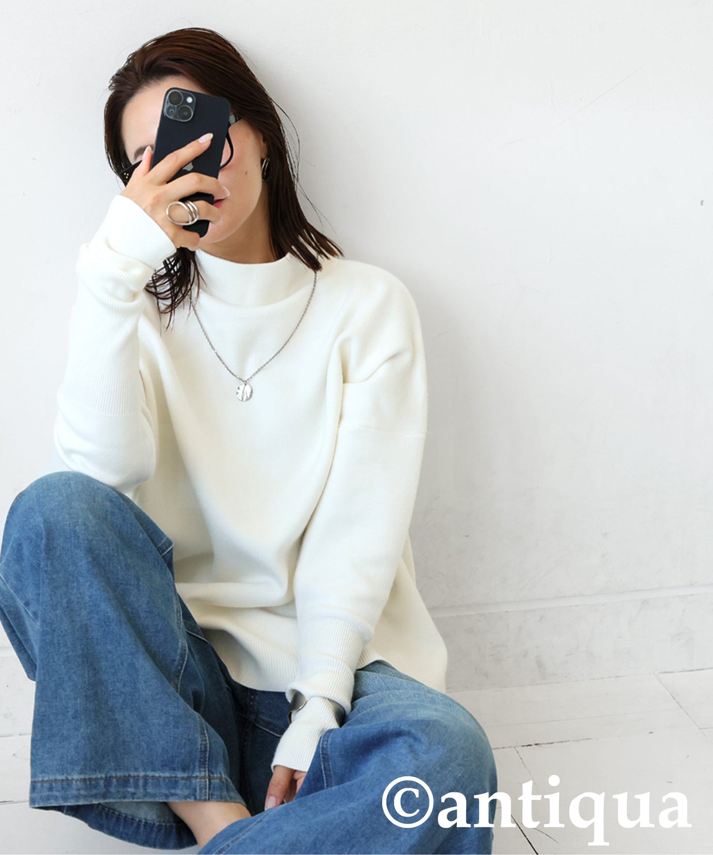 Bottleneck Knit Ladies