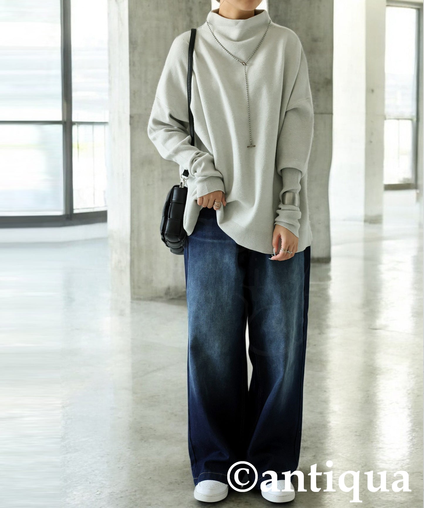 Bottleneck Knit Ladies