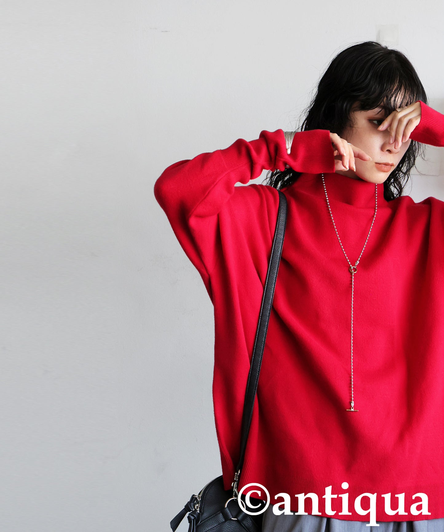 Bottleneck Knit Ladies