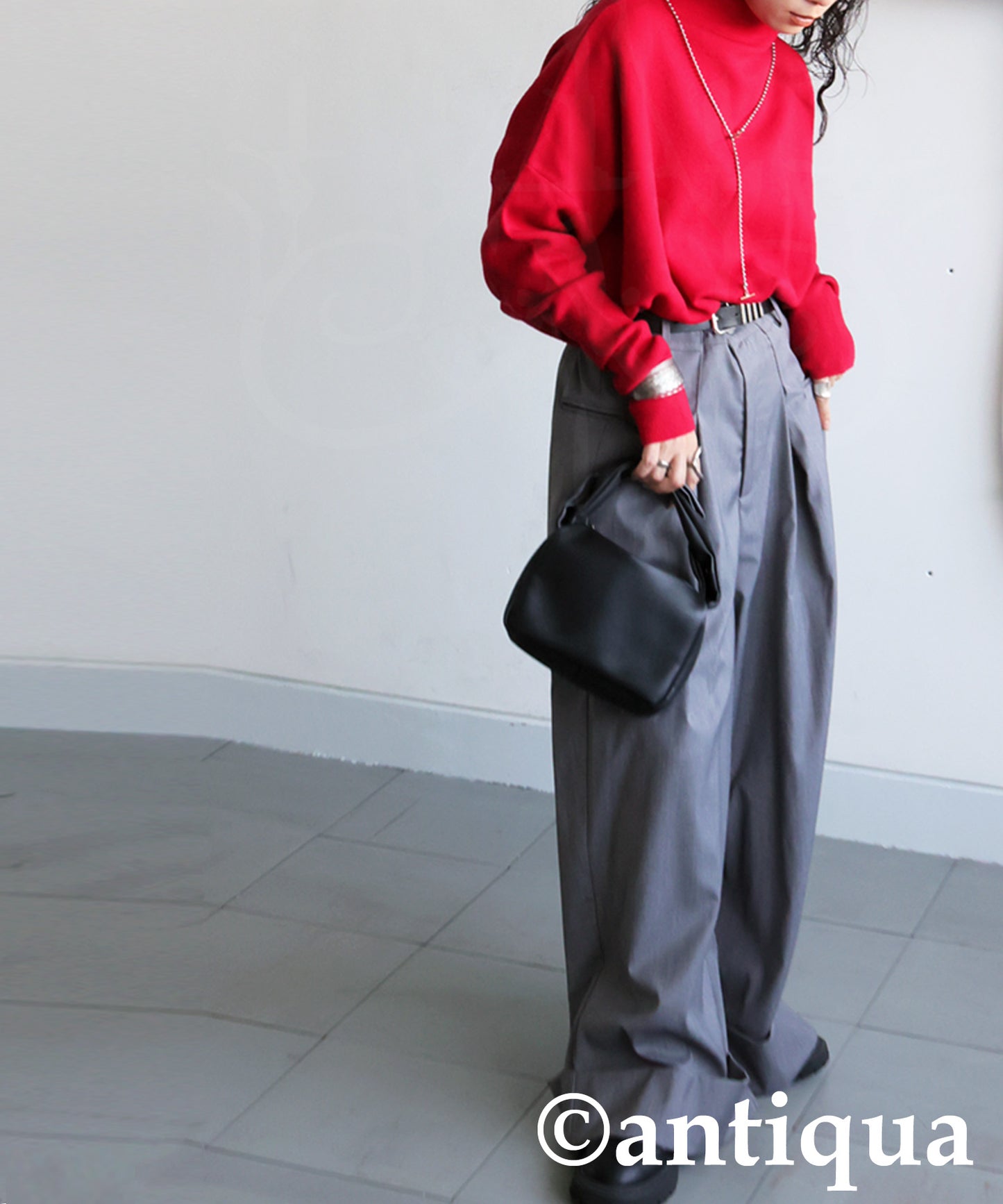 Bottleneck Knit Ladies