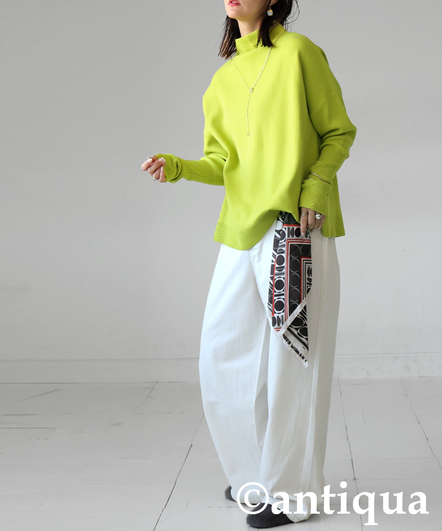 Bottleneck Knit Ladies