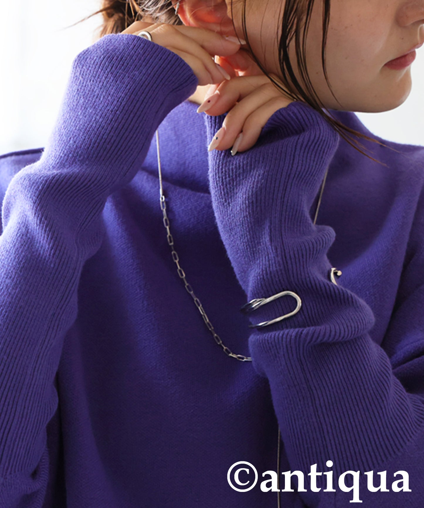 Bottleneck Knit Ladies