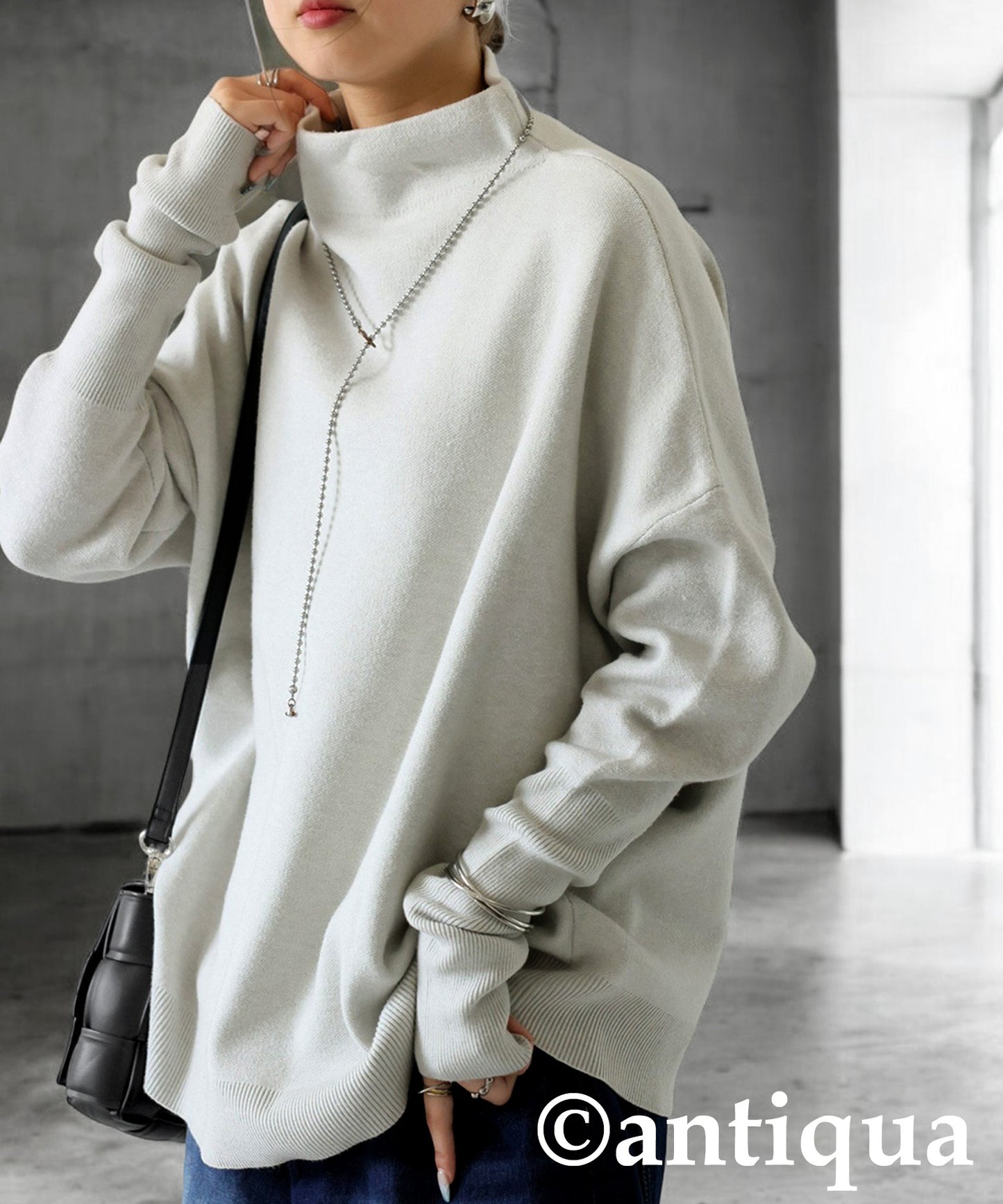 Bottleneck Knit Ladies