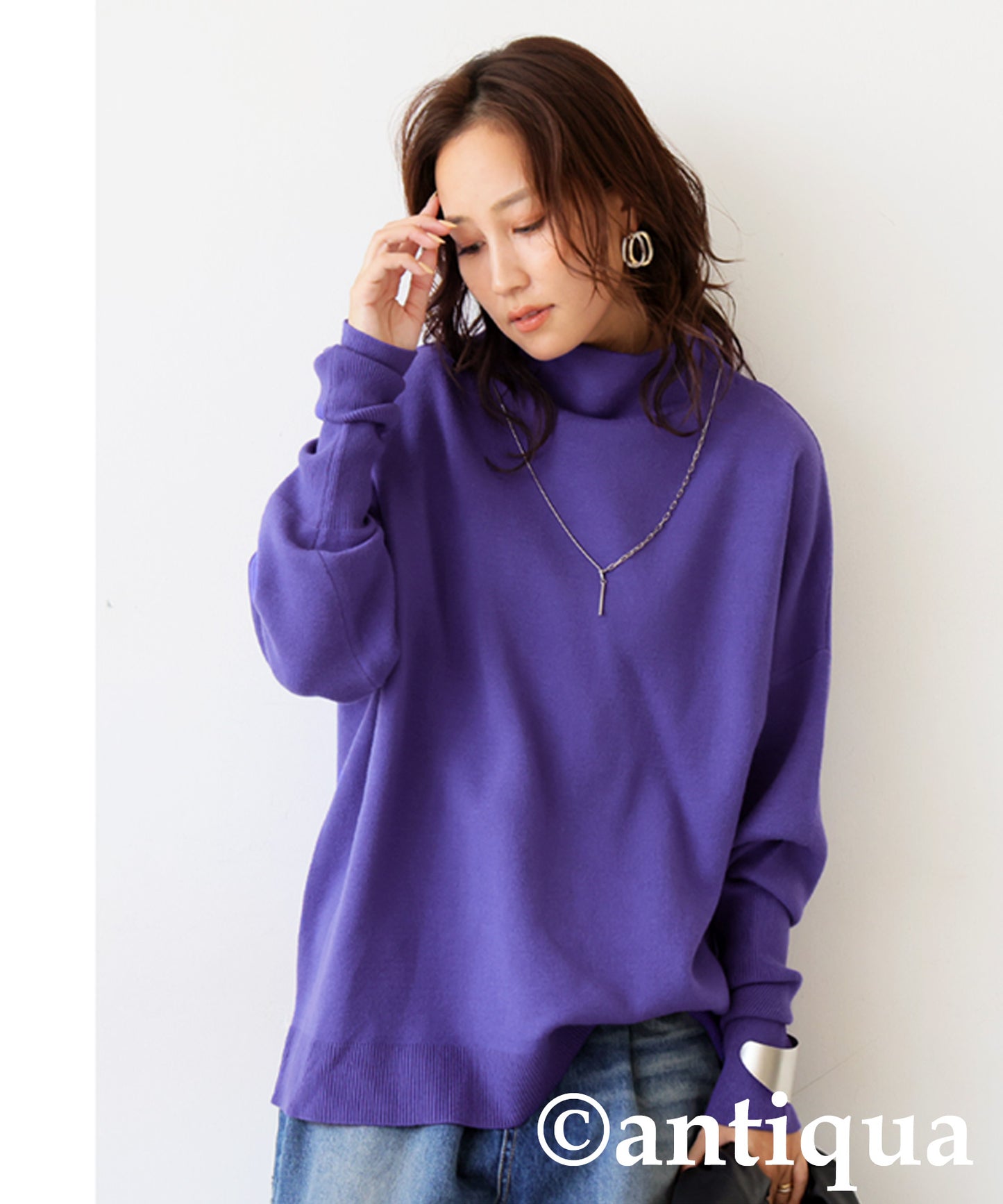 Bottleneck Knit Ladies