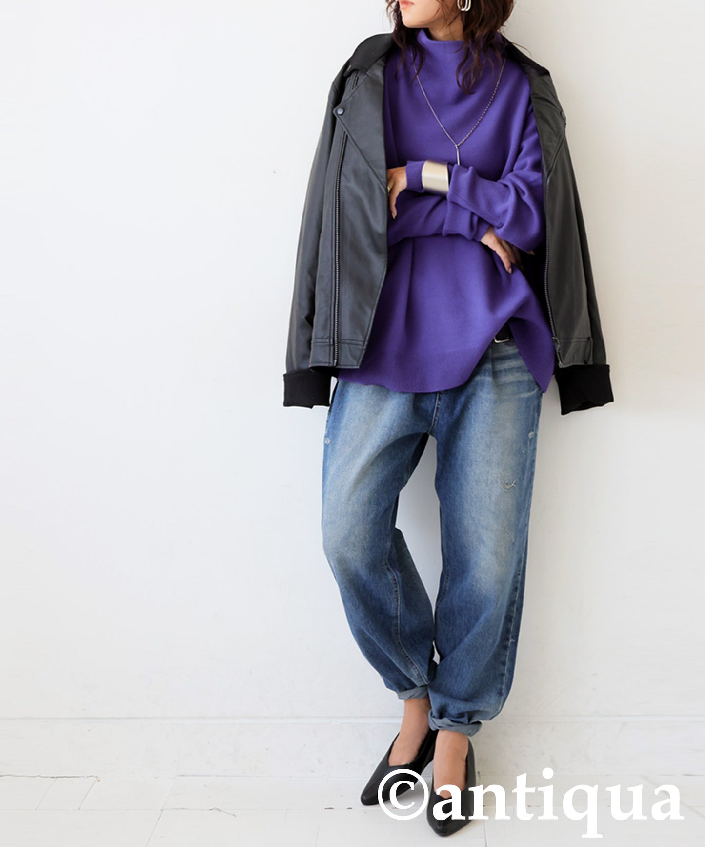 Bottleneck Knit Ladies