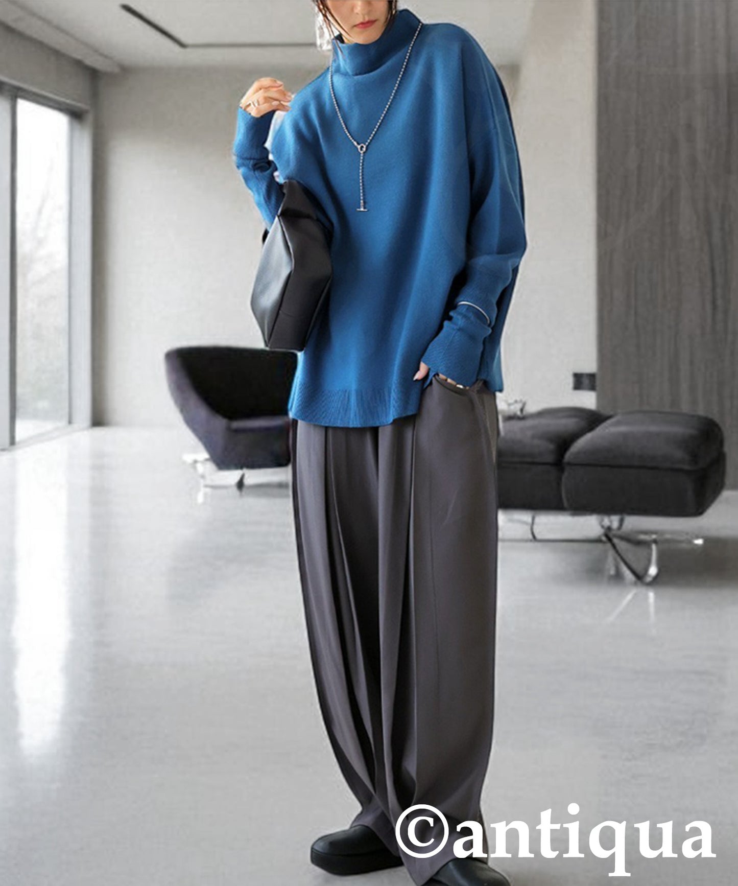 Bottleneck Knit Ladies