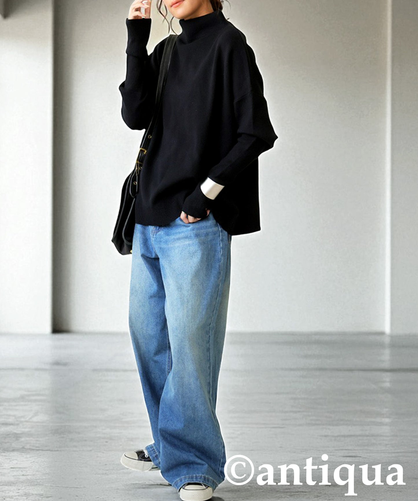 Bottleneck Knit Ladies