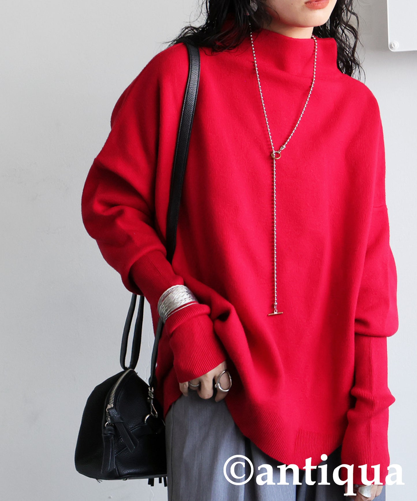 Bottleneck Knit Ladies